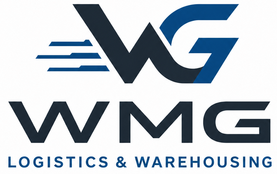 WMG Technical Logistics logo in the site header